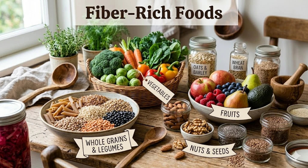 Fiber-Rich Foods (Your Body’s Natural Broom)