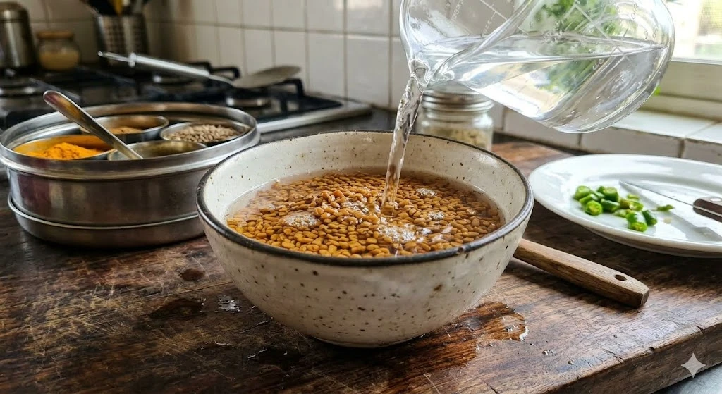 Method 1 Overnight Soaked Methi Seeds (Most Popular)