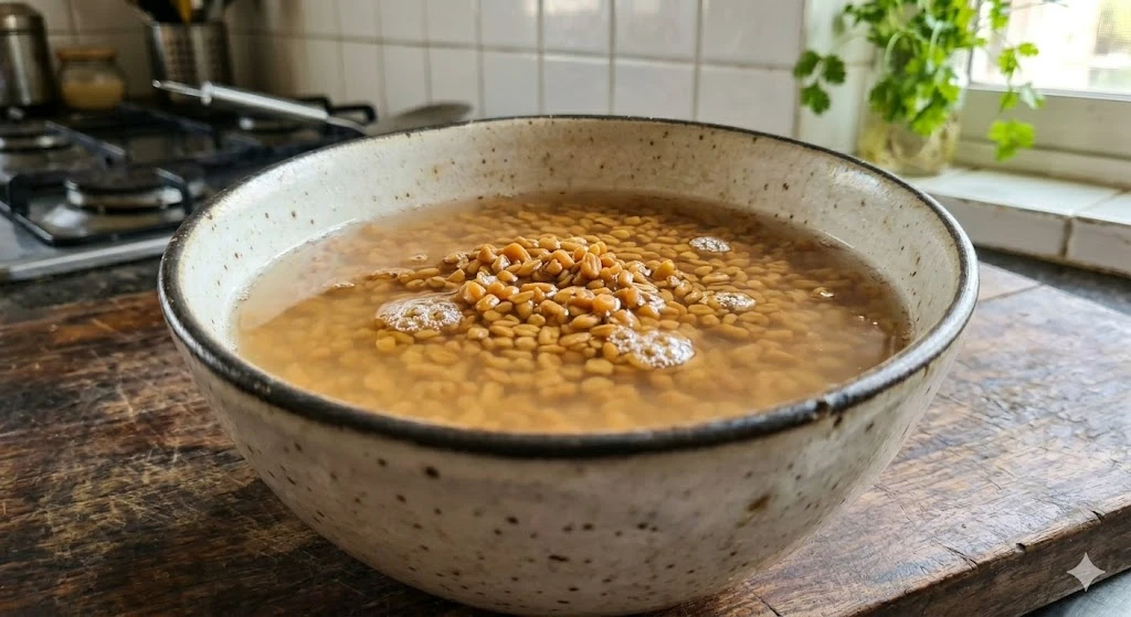 Method 3 Sprouted Methi Seeds